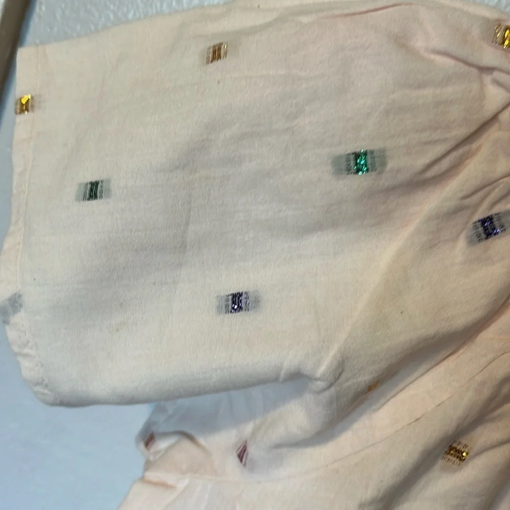 Toddler‎ Shiny Embroidered Tiered Dress